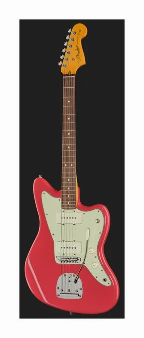 Fender Am Pro Clsc Jazzm RW FDKR, korpus i lakier z bliska