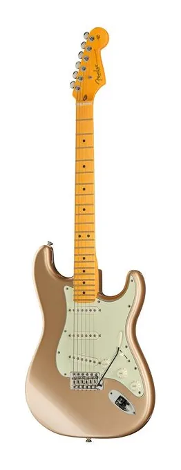 Fender Am Pro Clsc Strat MN FFMG ujęta od przodu na neutralnym tle