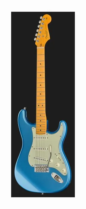 Fender Am Pro Clsc Strat MN FLPB, linie korpusu z góry