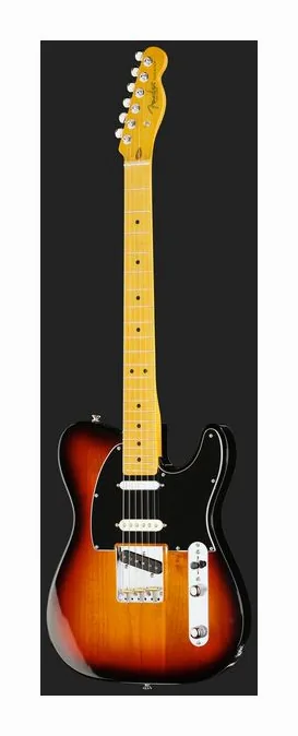 Fender Am Pro Clsc Tele SSS MN 3TS, korpus i lakier z bliska