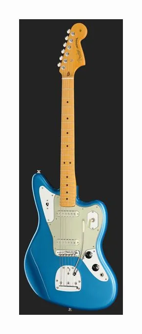 Fender Am Pro Clsc Jaguar MN FLPB, prog zerowy i pierwsze pozycje na gryfie