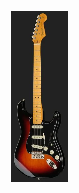 Fender Am Pro Clsc Strat MN 3TS, przetworniki i gałki regulacji