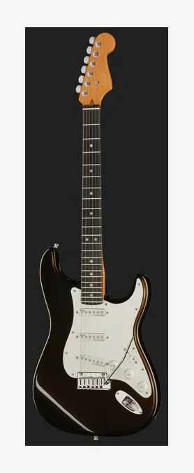 Fender Am Ultra II Strat EB TXT, profil boczny korpusu
