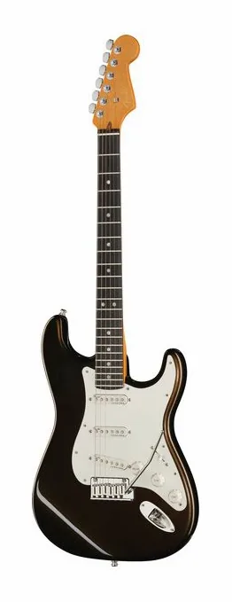 Fender Am Ultra II Strat EB TXT widziana od przodu
