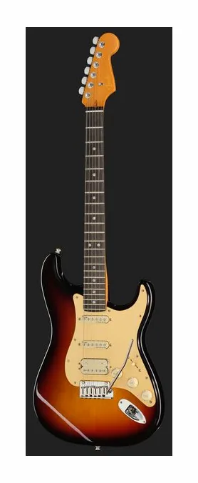 Fender Am Ultra II Strat HSS EB UBST, przetworniki i gałki regulacji