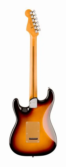 Fender Am Ultra II Strat EB UBST, przełącznik przetworników i gniazdo wyjściowe