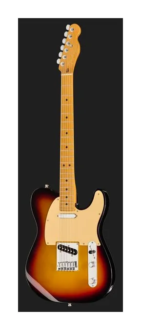 Fender Am Ultra II Tele MN UBST, przełącznik przetworników i gniazdo wyjściowe