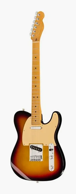 Fender Am Ultra II Tele MN UBST z bliska od przodu