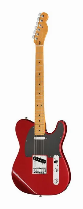 Fender Am Ultra II Tele MN SRD z bliska od przodu