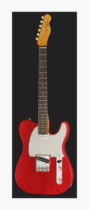 Fender AV II 63 TELE RW RED TRANS, prog zerowy i pierwsze pozycje na gryfie
