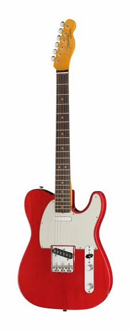 Fender AV II 63 TELE RW RED TRANS widziana od przodu