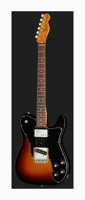 Fender AV II 77 Tele Custom RW 3TSB, gryf i podstrunnica z boku