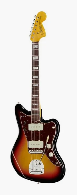 Fender AV II 66 JAZZMASTER RW WT3TB ujęta od przodu na neutralnym tle