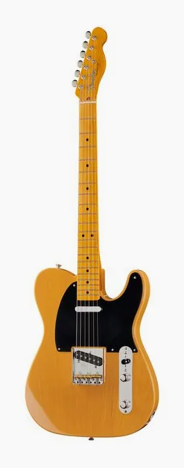 Fender AV II 51 TELE MN BTB z bliska od przodu