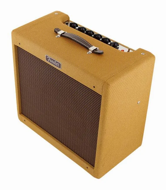 Fender Blues Junior Lacquered Tweed, narożnik obudowy