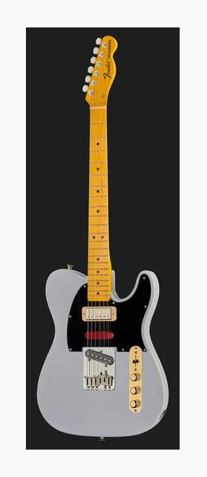 Fender Brent Mason Tele MN PrimerGrey, korpus i lakier z bliska
