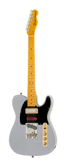 Fender Brent Mason Tele MN PrimerGrey ujęta od przodu na neutralnym tle