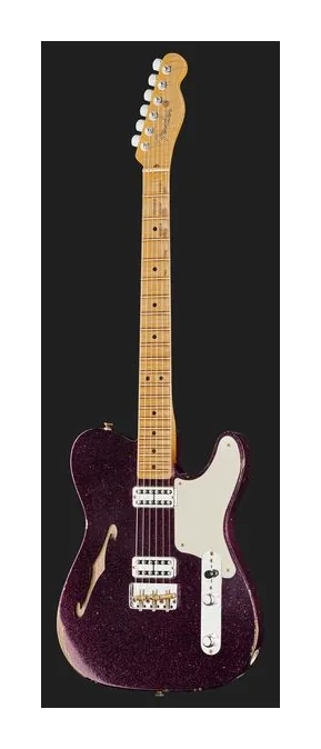 Fender Caballo Tono Ligero AMS Relic, linie korpusu z góry
