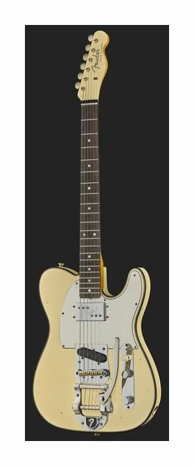 Fender Cunife Tele Custom VintageW JM, korpus i lakier z bliska