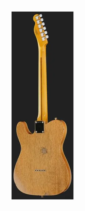 Fender Custom Tele 3TSB Sparkle Relic, mostek i klucze strojcze