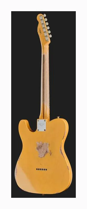 Fender 1950 Double Esquire HANB, główka z kluczami i logo