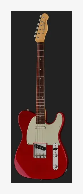 Fender Exclusive MIJ 60s Tele RW CAR, profil boczny korpusu