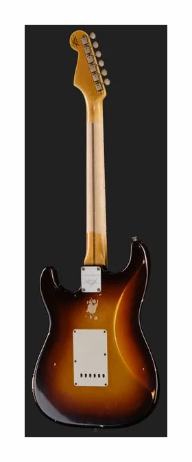 Fender Fat 50s Strat WF2CS Relic LTD, korpus i lakier z bliska
