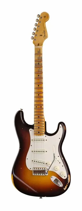 Fender Fat 50s Strat WF2CS Relic LTD widziana od przodu