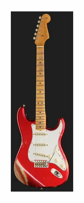 Fender Fat 64 Stratocaster AcarOO Ltd, prog zerowy i pierwsze pozycje na gryfie
