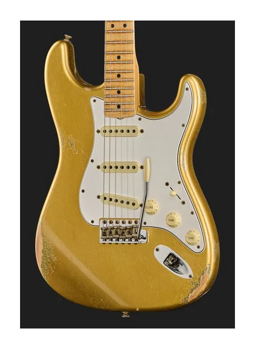 Fender Fat 64 Stratocaster AagOGs Ltd, przetworniki i gałki regulacji
