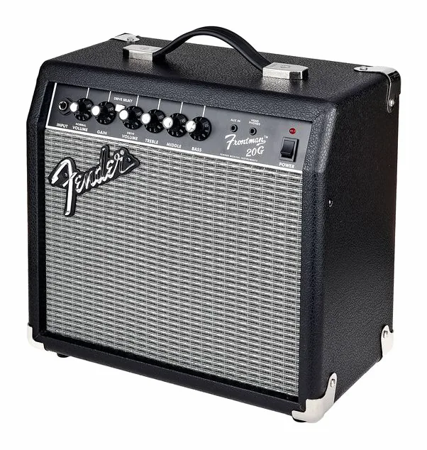 Fender Frontman 20G sfotografowana frontalnie