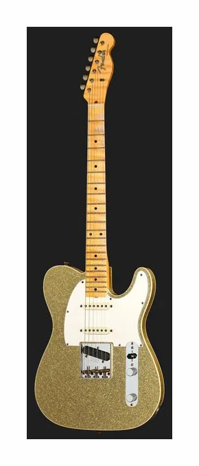 Fender HotShot Tele Relic AGS LTD, korpus i lakier z bliska