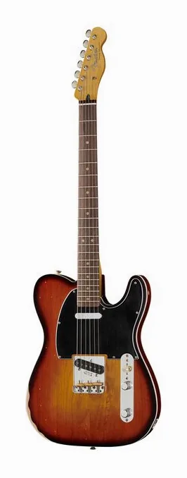 Fender Jason Isbell Tele Custom 3CCB sfotografowana frontalnie