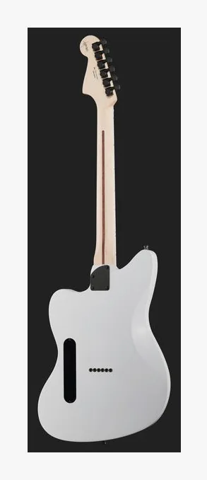 Fender Jim Root Jazzmaster Arct.White, główka z kluczami i logo