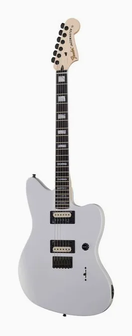 Fender Jim Root Jazzmaster Arct.White sfotografowana frontalnie