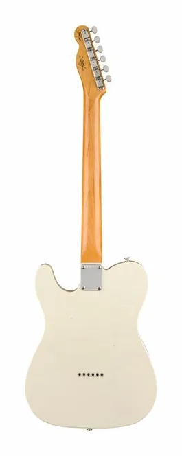 Fender Jimmy Page Tele JM Relic WBL, główka z kluczami i logo