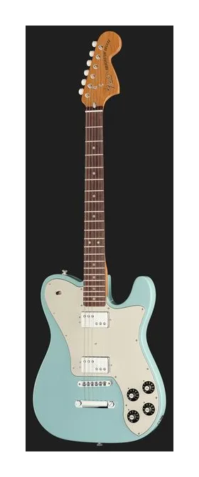 Fender Kingfish Delta Day Tele DNB, mostek i klucze strojcze