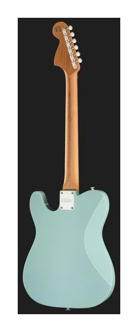 Fender Kingfish Delta Day Tele DNB, korpus i lakier z bliska