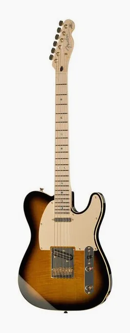 Fender Kotzen Telecaster BSB ujęta od przodu na neutralnym tle
