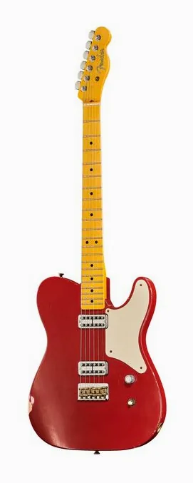 Fender La Cabronita Especial MBDB sfotografowana frontalnie