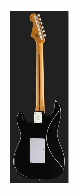 Fender LTD 50th Dave Murray Strat BLK, profil boczny korpusu