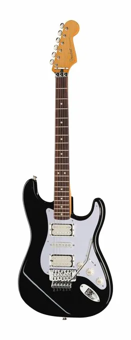 Fender LTD 50th Dave Murray Strat BLK widziana od przodu