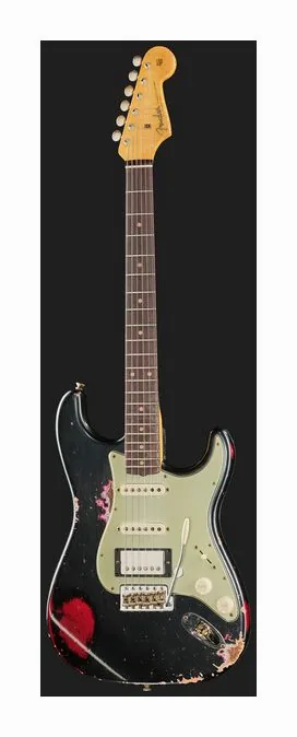 Fender LTD 59 Strat BPoMW Heavy R, przełącznik przetworników i gniazdo wyjściowe