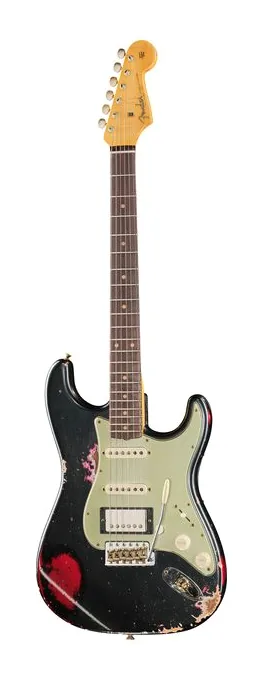 Fender LTD 59 Strat BPoMW Heavy R widziana od przodu