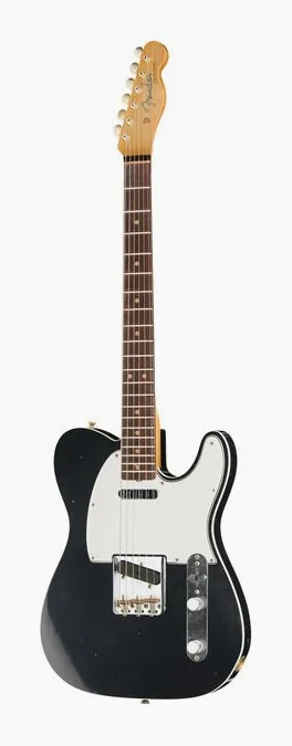Fender LTD 60 Tele Custom MB JM Relic z bliska od przodu