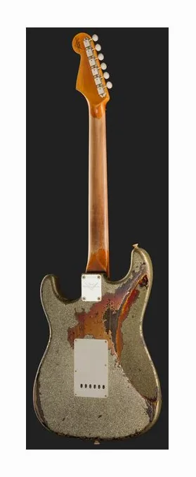 Fender LTD 61 Strat SHR GSo3CSB, przełącznik przetworników i gniazdo wyjściowe
