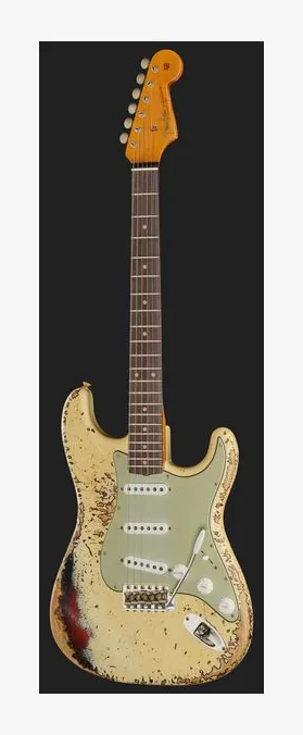 Fender LTD 61 Strat SHR GSo3CSB ujęta od przodu na neutralnym tle