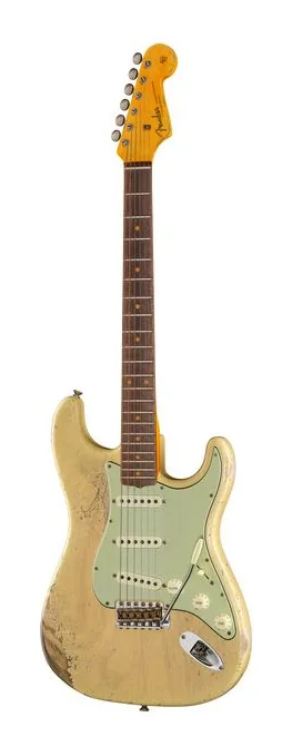 Fender LTD 62 Strat NB HR sfotografowana frontalnie