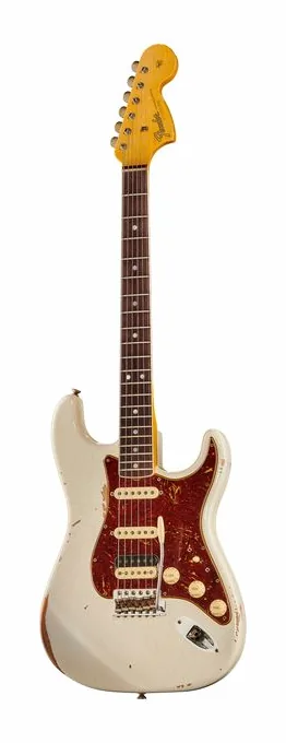 Fender LTD 67 HSS Strat AOW HR widziana od przodu