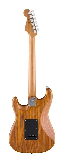 Fender LTD Am Ultra Strat NAT HSS, korpus i lakier z bliska